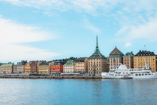 Sweden · Stockholm old-town waterfront